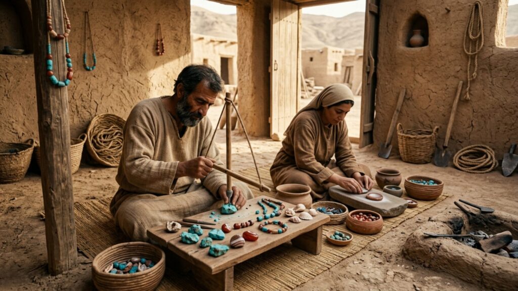 تاریخچه مهرهدوزی